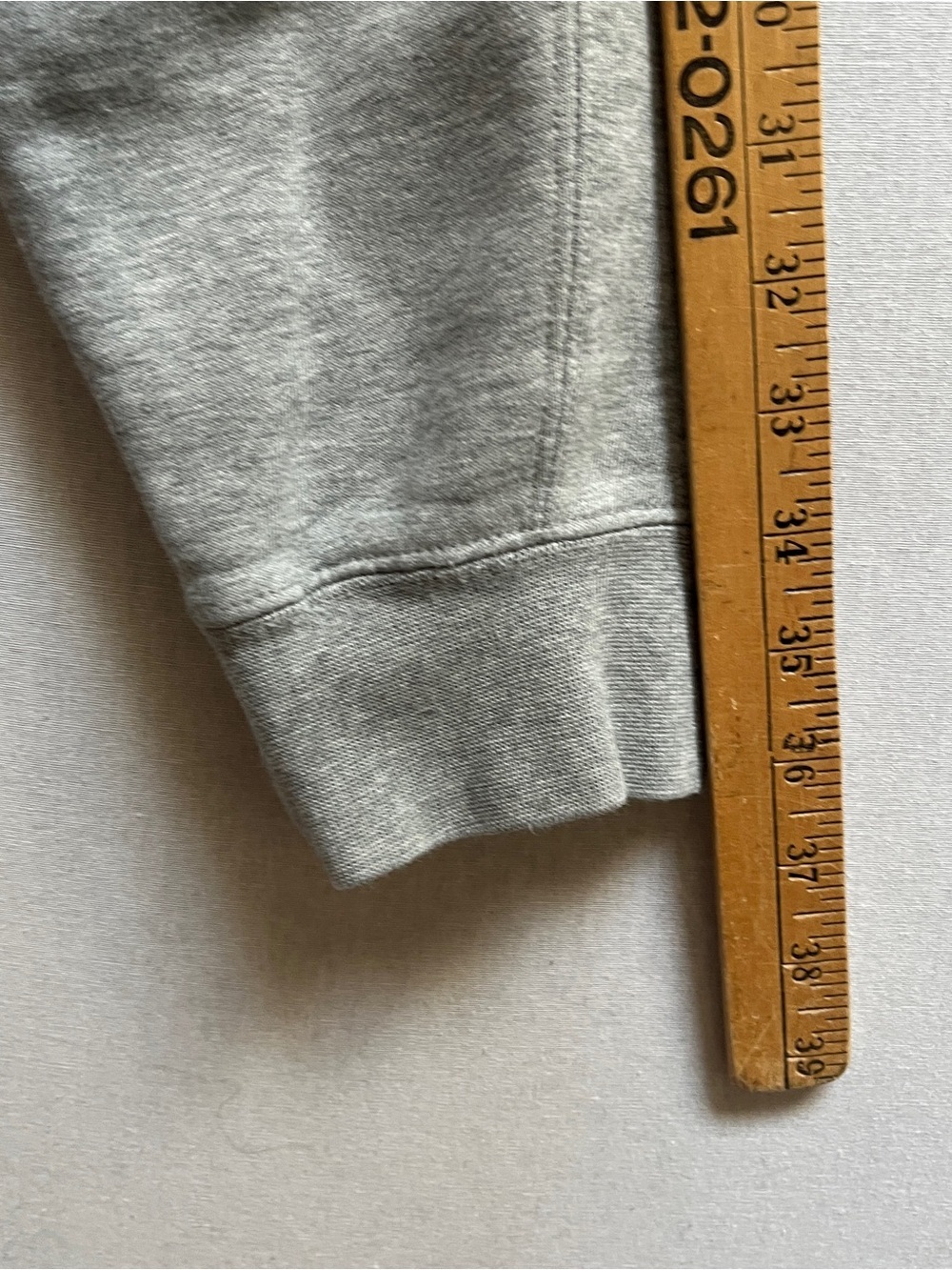Jordan Flight Grey Fleece Jogger Sweatpants Mens XS - Picture 7 of 10